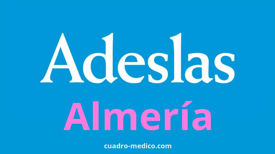 Cuadro Médico Adeslas Almería