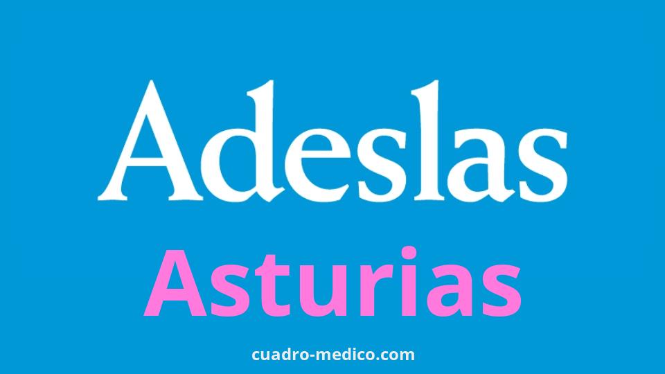 Cuadro Médico Adeslas Asturias