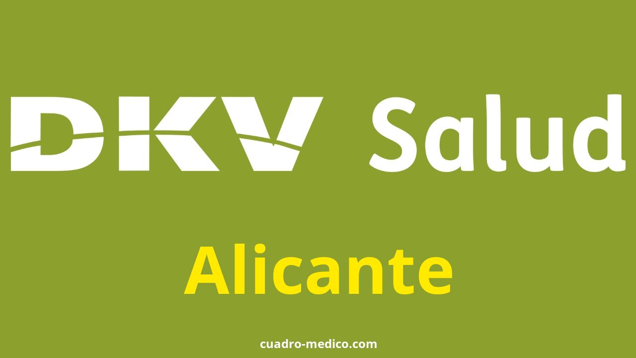 Cuadro Médico DKV Alicante