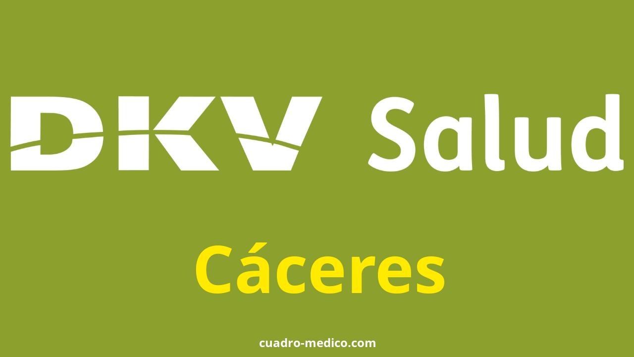 Cuadro Médico DKV Cáceres