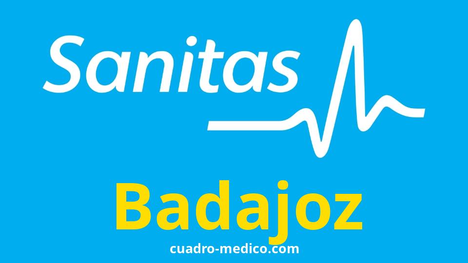 Cuadro Médico Sanitas Badajoz