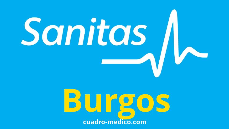 Cuadro Médico Sanitas Burgos
