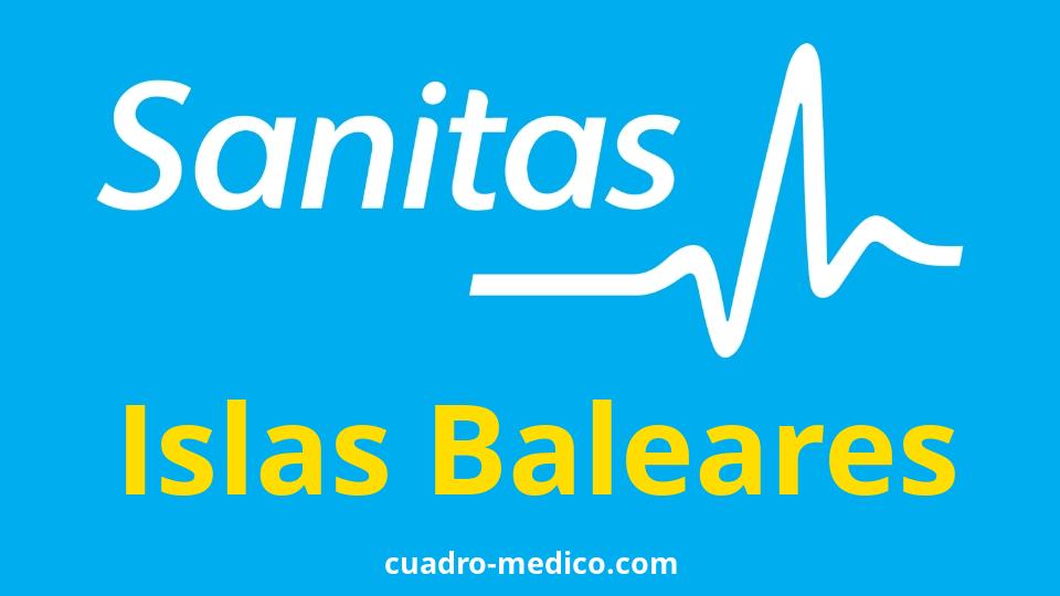 Cuadro Médico Sanitas Islas Baleares