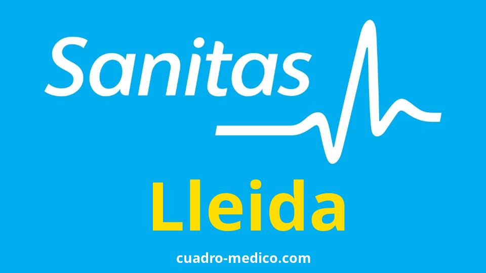 Cuadro Médico Sanitas Lleida
