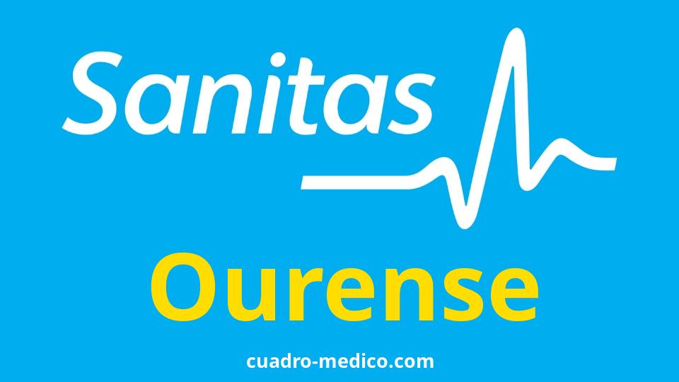Cuadro Médico Sanitas Ourense