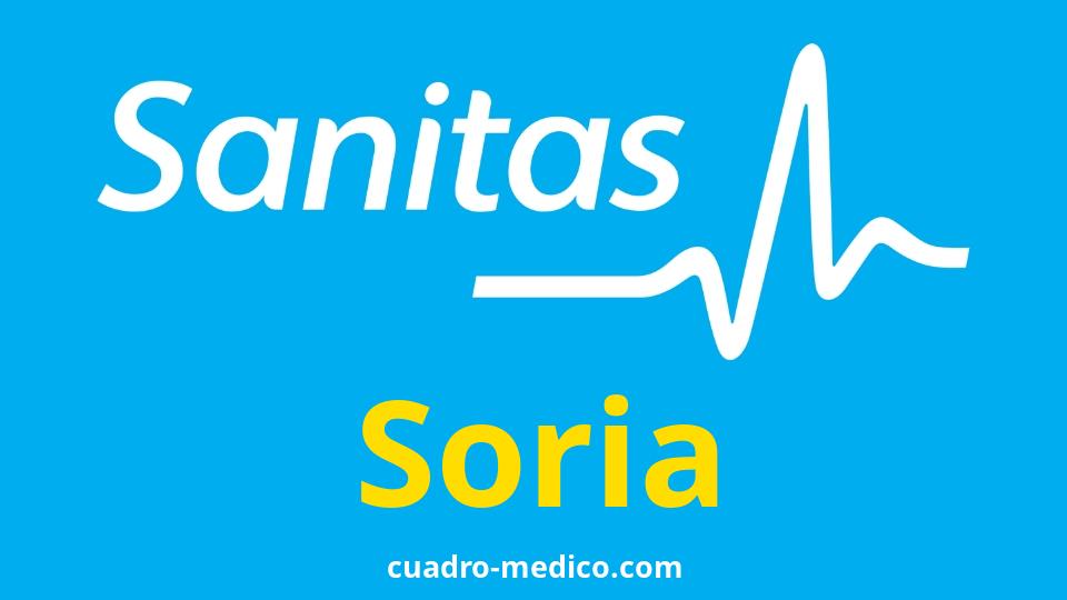 Cuadro Médico Sanitas Soria