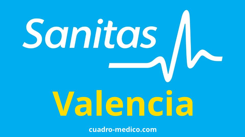 Cuadro Médico Sanitas Valencia
