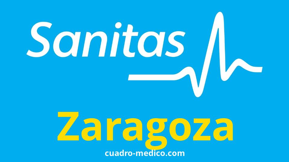 Cuadro Médico Sanitas Zaragoza