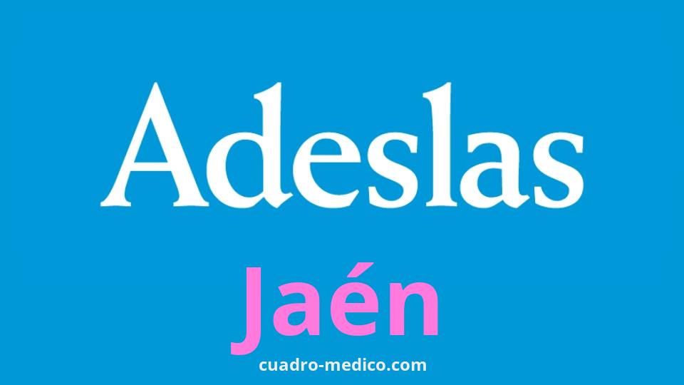 Cuadro Médico Adeslas Jaén