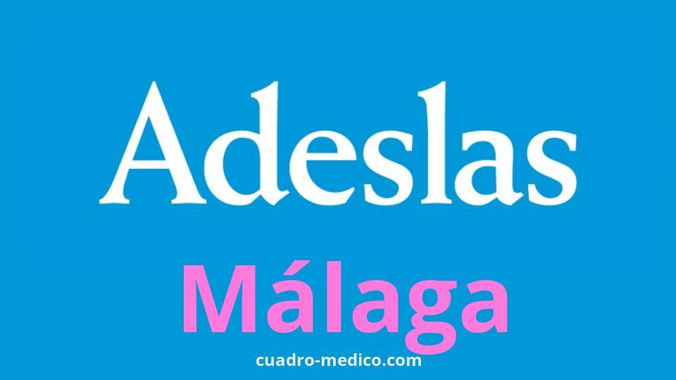 Cuadro Médico Adeslas Málaga