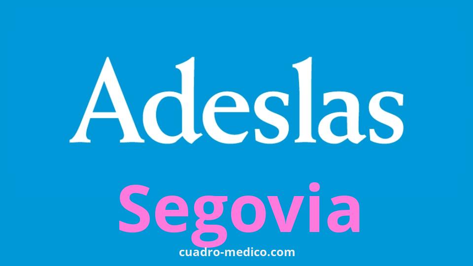 Cuadro Médico Adeslas Segovia