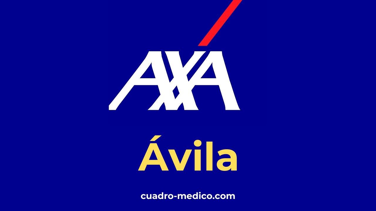 Cuadro Médico AXA Ávila