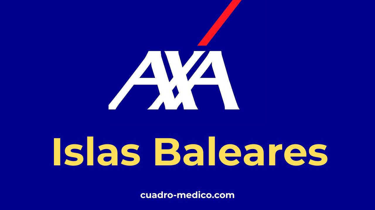 Cuadro Médico AXA Islas Baleares
