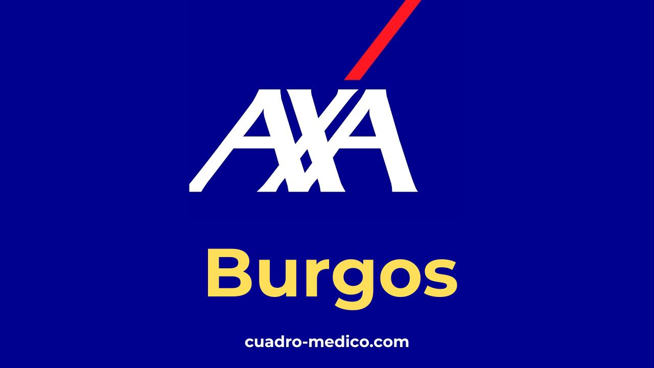 Cuadro Médico AXA Burgos