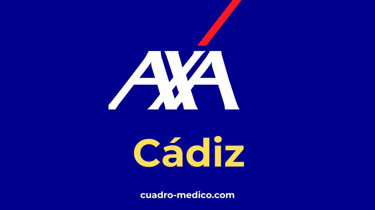 Cuadro Médico AXA Cádiz