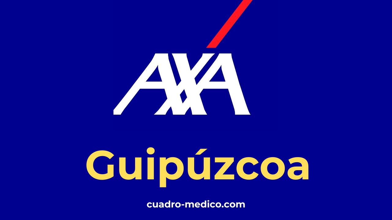 Cuadro Médico AXA Guipúzcoa
